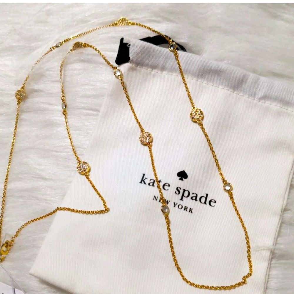 New Kate Spade brightspot scatter necklace - Picture 3 of 16